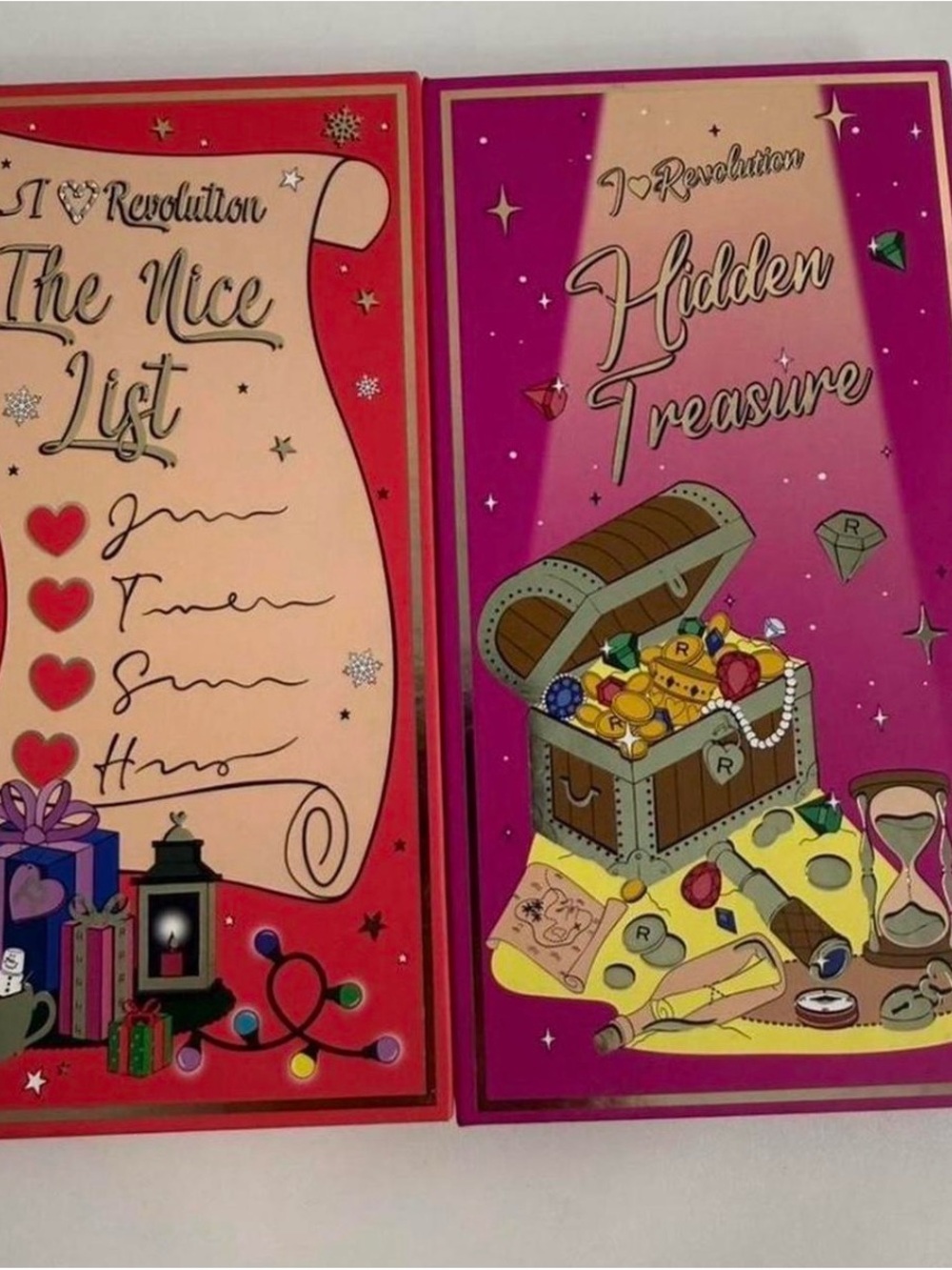 Two Revolution Makeup Palettes